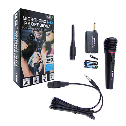 MICROFONO RST R-57 ALAMBRICO/INALAMBRICO