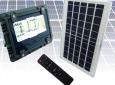 PROYECTOR SOLAR LED 60 WATT, LUCES RGB APP PARA SMARTPHONE Y PANEL CON 24 LED