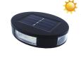 Aplique Solar LED Mini De 8 LED Para Pared Redondo.