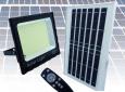 PROYECTOR SOLAR LED 300 WATT, CON PANEL SOLAR, 1400 LED Y CONTROL REMOTO