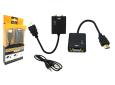COVERTIDOR DE HDMI A VGA C/AUDIO INCLUYE CABLE 1X1