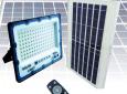 PROYECTOR SOLAR LED 100 WATT, CON PANEL SOLAR 128 LED Y CONTROL REMOTO
