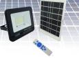 PROYECTOR SOLAR LED 100 WATT, Y 65 LED CON PANEL SOLAR Y CONTROL REMOTO