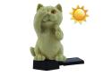 Estaca LED Solar Diseño Gato Para Cesped Con Luz.