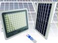PROYECTOR SOLAR LED 300 WATT, 396 LED C. REMOTO EN METAL E INDICADOR DE CARGA