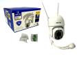 CAMARA VIGILANCIA IP EXTERIOR JORTAN WIFI LAN 16 LED APP YOOSE CON TRANSFORMADOR Y ATRIL