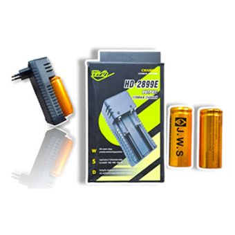 CARGADOR DE PILA MOD.HD-2899E PARA 2 PILAS 18650/26650/14500/36340 1200MAH