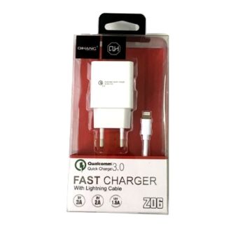 CARGADOR QIHANG Z06 CABLE IPHONE CARGA RAPIDO 3.0 CON CERTIFICADO ORIGINALCERTIFICADO: SEC 452648