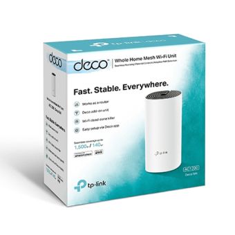 Deco M4(1-pack)(US).AC1200 Whole Home Mesh Wi-Fi Unit