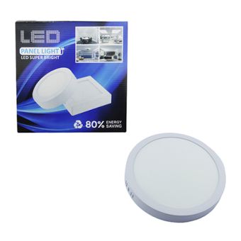 FOCO LED PANEL 18 WATT SOBREPUESTO LUZ CALIDA