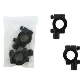 SOPORTE PARA ESPEJO CAFÉ RACER NEGRO EL PAR HILO 10