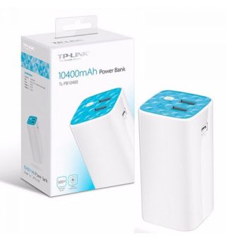 TL-PB10400 10400mAh Power Bank, 2 USB ports