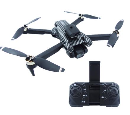 Dron Modelo P12 PRO Carbon Wifi De 2 Camaras Con Sensor Anti Choque Y Control Remoto.