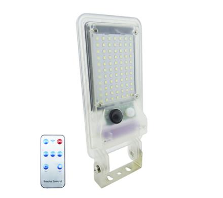 Aplique Solar De 77 LED Mini, Luz Blanca Y RGB De 30 Watt Modelo XW-005 Con Control Remoto.
