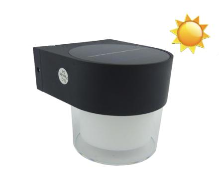 Aplique Solar LED Modelo YQ-W316 Duo Color Para Pared.