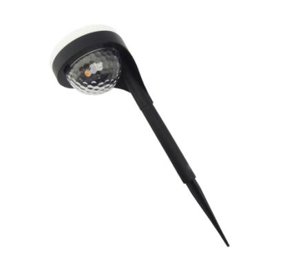 Estaca LED Solar Modelo XF-2017A De Luz Blanca Con Efectos. Para Cesped O Muro.