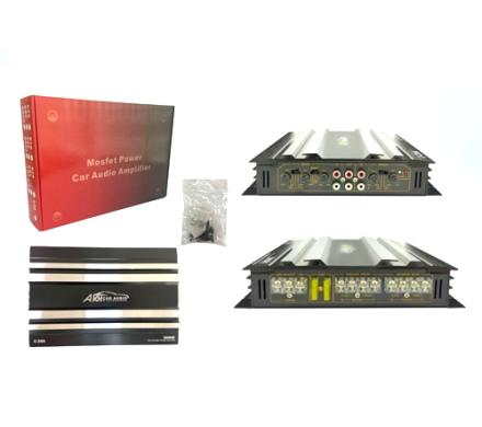 AMPLIFICADOR AKH AUDIO MOD.C-266 5800 WATT 4 CANALES PARA AUTO A/CALIDAD
