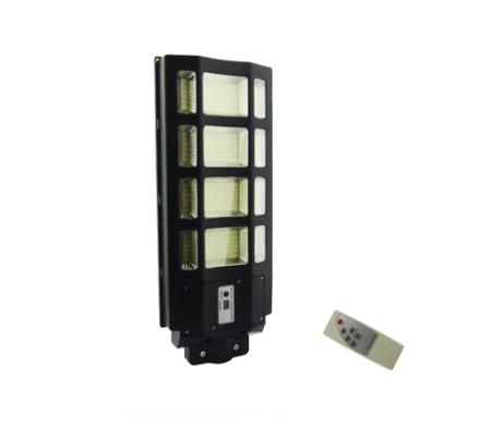 Foco Para Poste Solar De 400 Watt Con 12 Placas De 528 LED Con Control