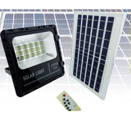 PROYECTOR LED 200 WATT, PANEL DE 15 PLACAS 174 LED Y CONTROL REMOTO