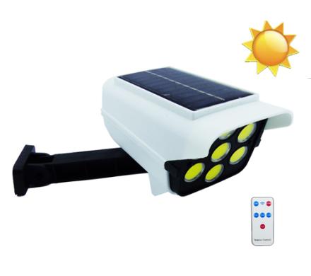 Foco LED Solar Tipo Camara De 7 LED COB, CL-63B, 150 WATT