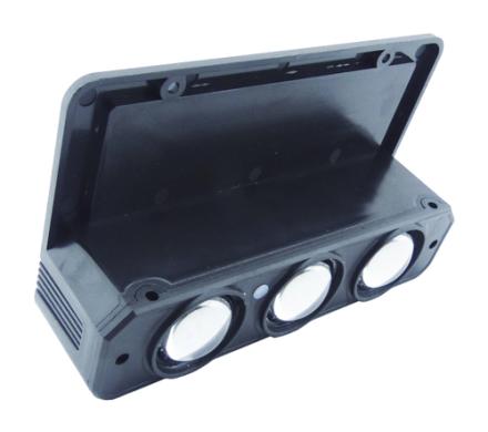 Aplique Solar LED RGB Para Pared Modelo XF-2103