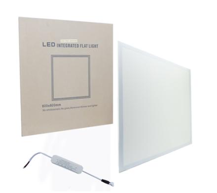 LED PANEL CUADRADO 60X60 CM EMBUTIDO 45W 6500K PARA CIELO FALSO
