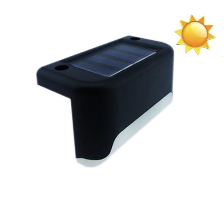 Aplique Solar Mini Con Luz Blanca.