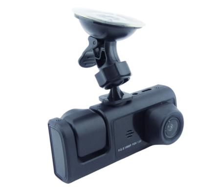 Camara DVR Doble Modelo D23 Full HD Con Pantalla De 2� Y Capacidad De Almacenamiento De 128 Gigas.