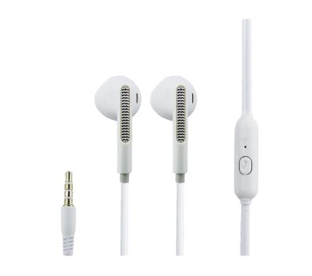 Audifono In Ear Con Microfono Modelo SN-W09 Blanco.