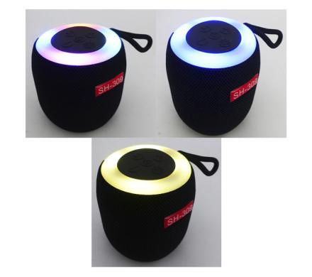 Parlante Recargable Bluetooth Modelo SH-309 Min Tela, Conexion USB, TF, Y Type-C. En Variedad De Colores.