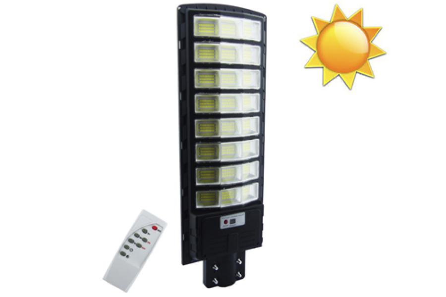 Foco Para Poste Solar De 400 Watt Con 24 Placas Y 792 LED.