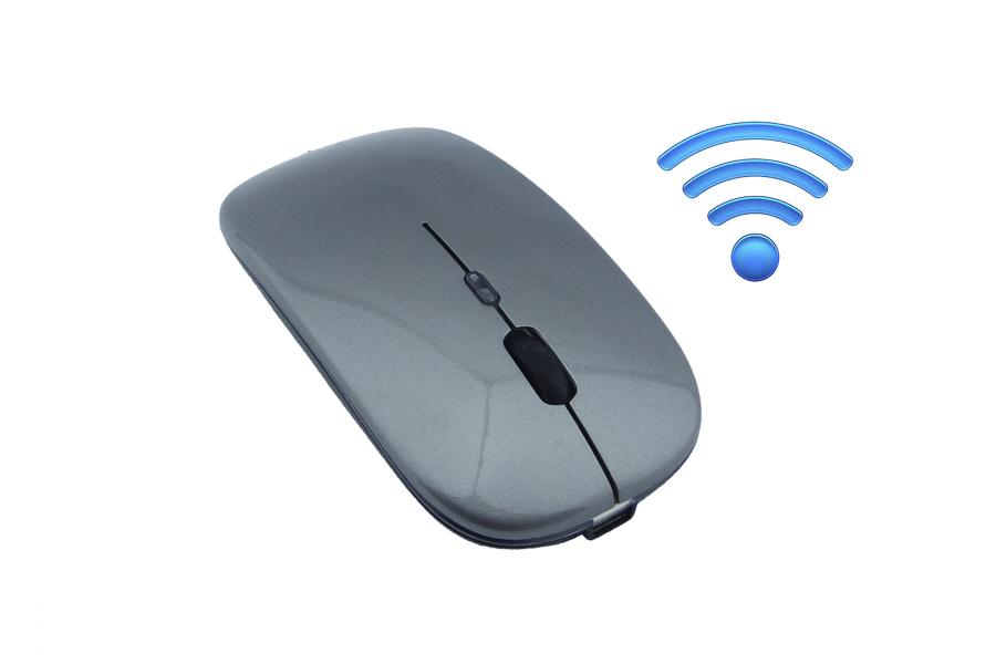 Mouse Inalambrico Bluetooth Recargable Modelo M-CBA100 Plano En Varios Colores.