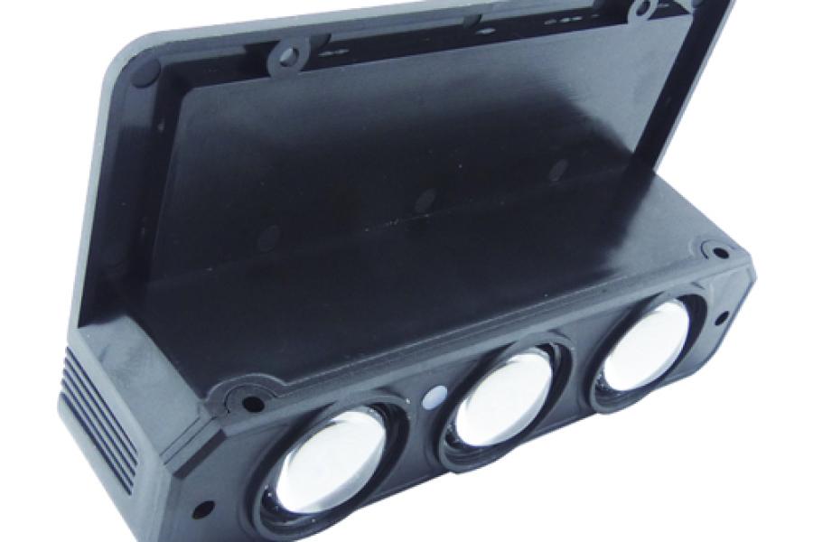 Aplique Solar LED RGB Para Pared Modelo XF-2103