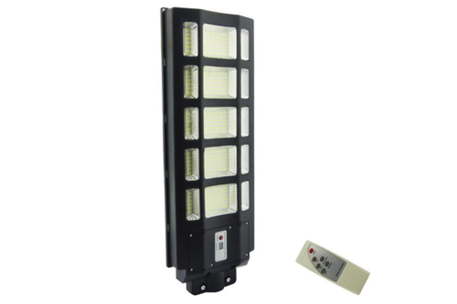 Foco Para Poste Solar De 500 Watt Con 15 Placas Y 660 LED Con Control